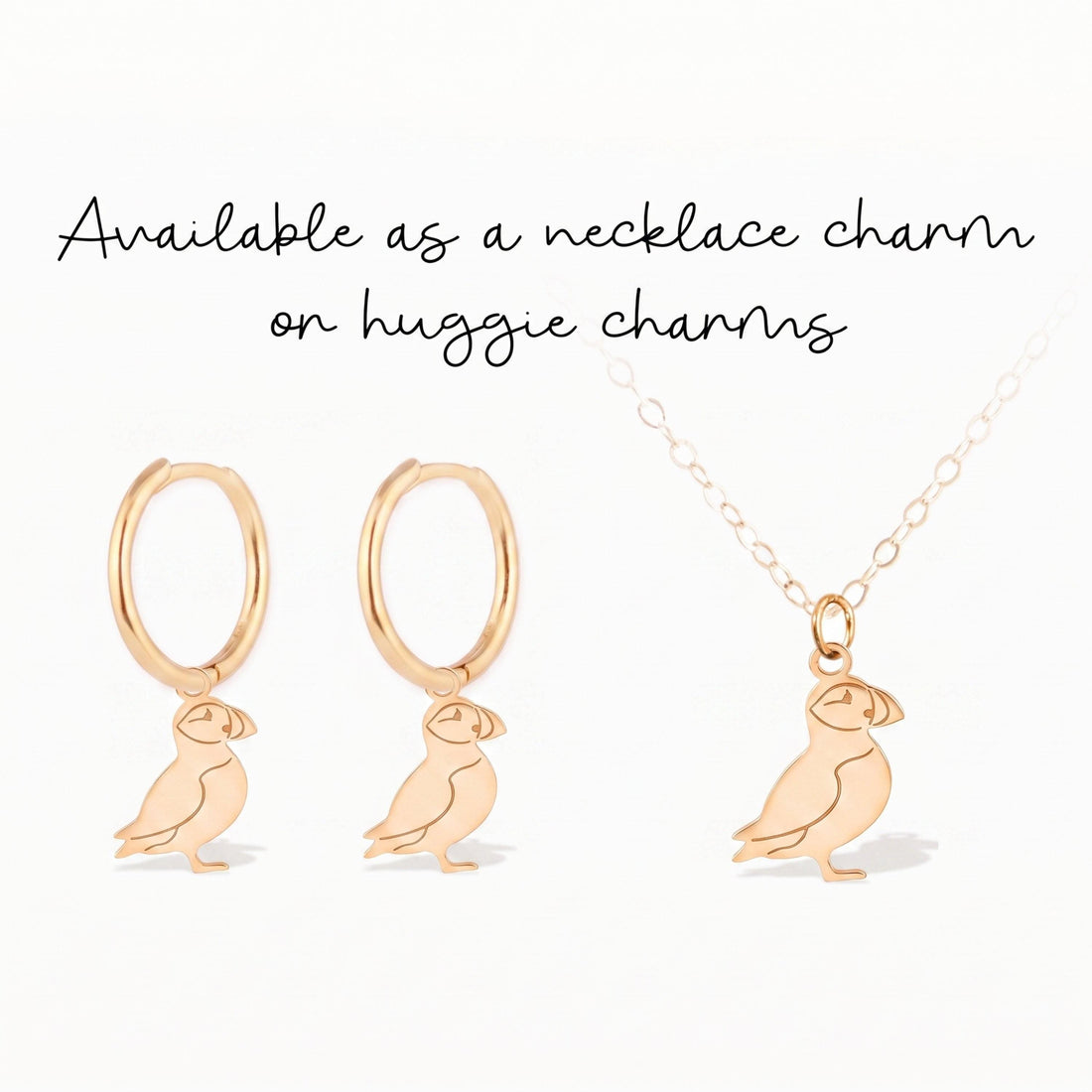 Atlantic Puffin Necklace Charm