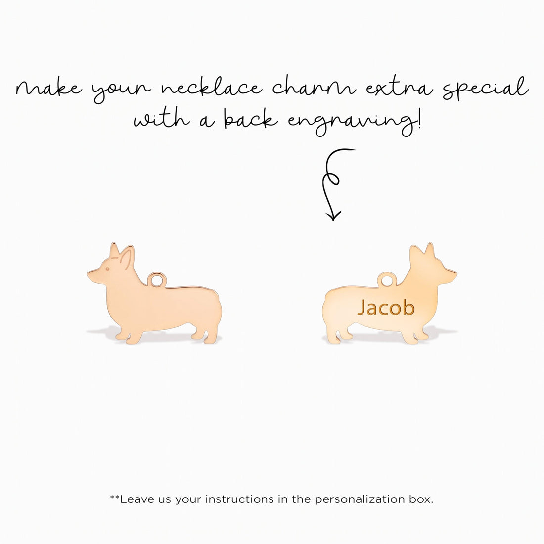 Pembroke Welsh Corgi Charm