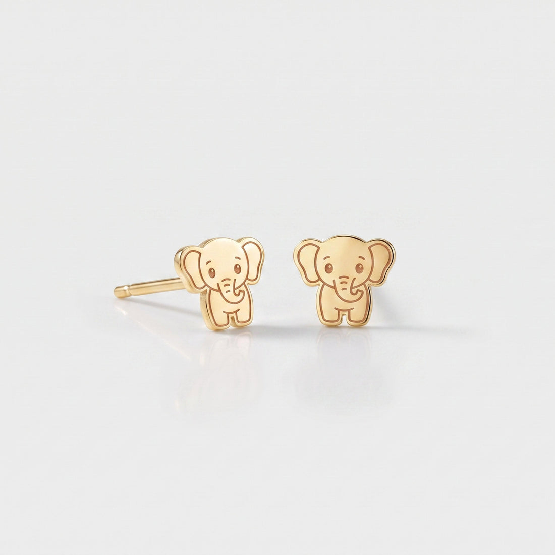Cutie Elephant Stud Earrings