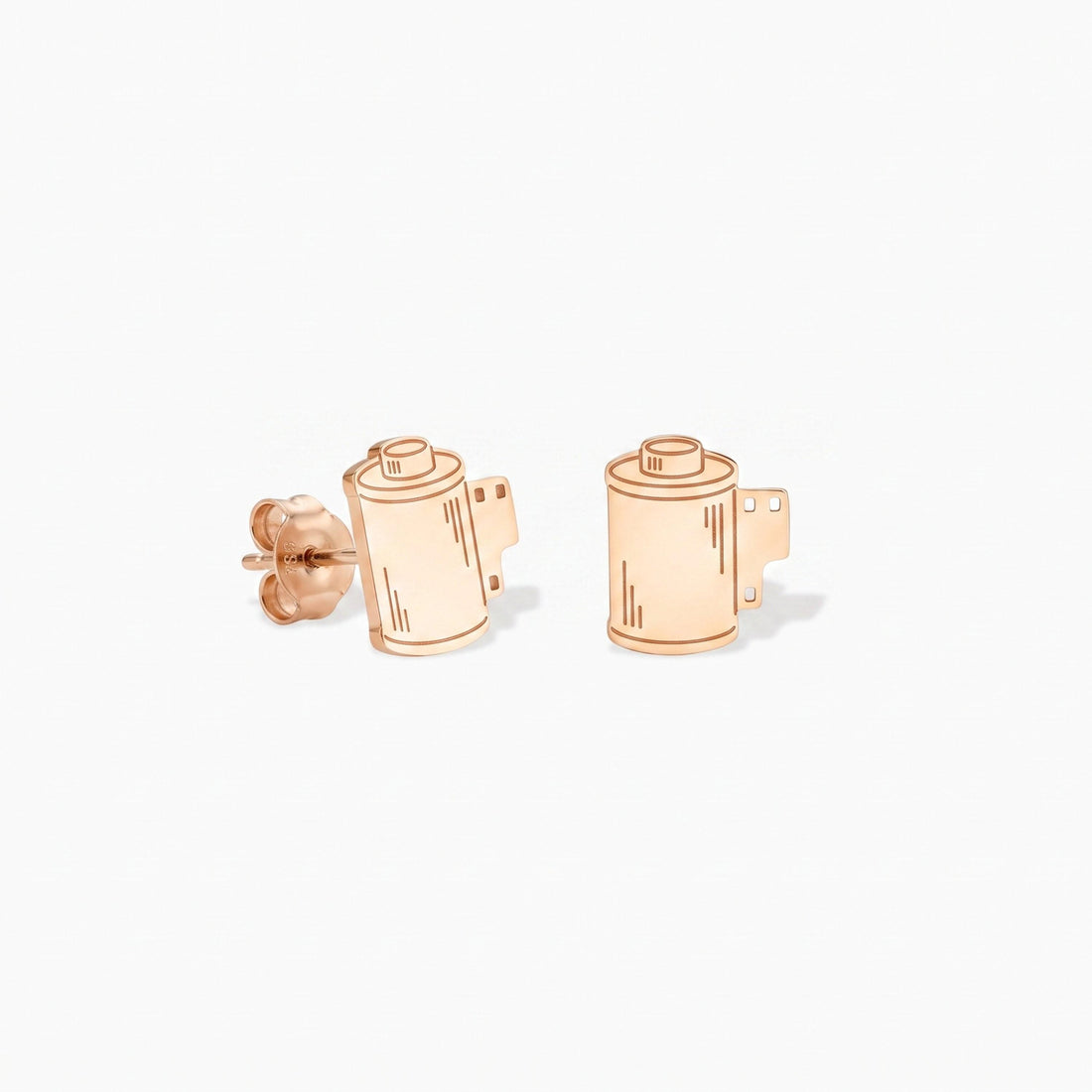 Film Roll Stud Earrings