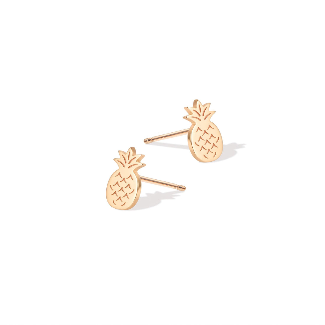 Pineapple Stud Fruit Earrings