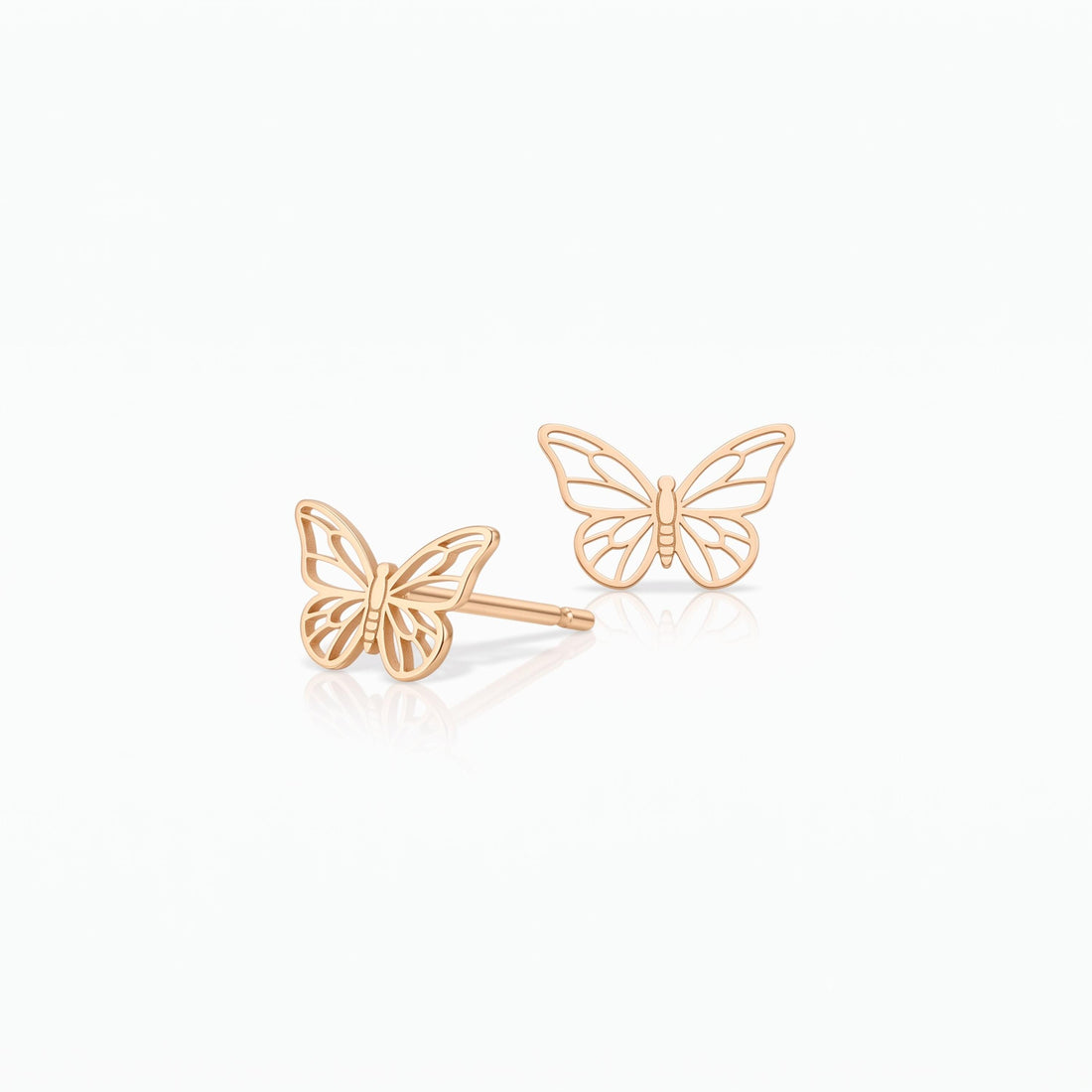 Butterfly Cutout Stud Earrings