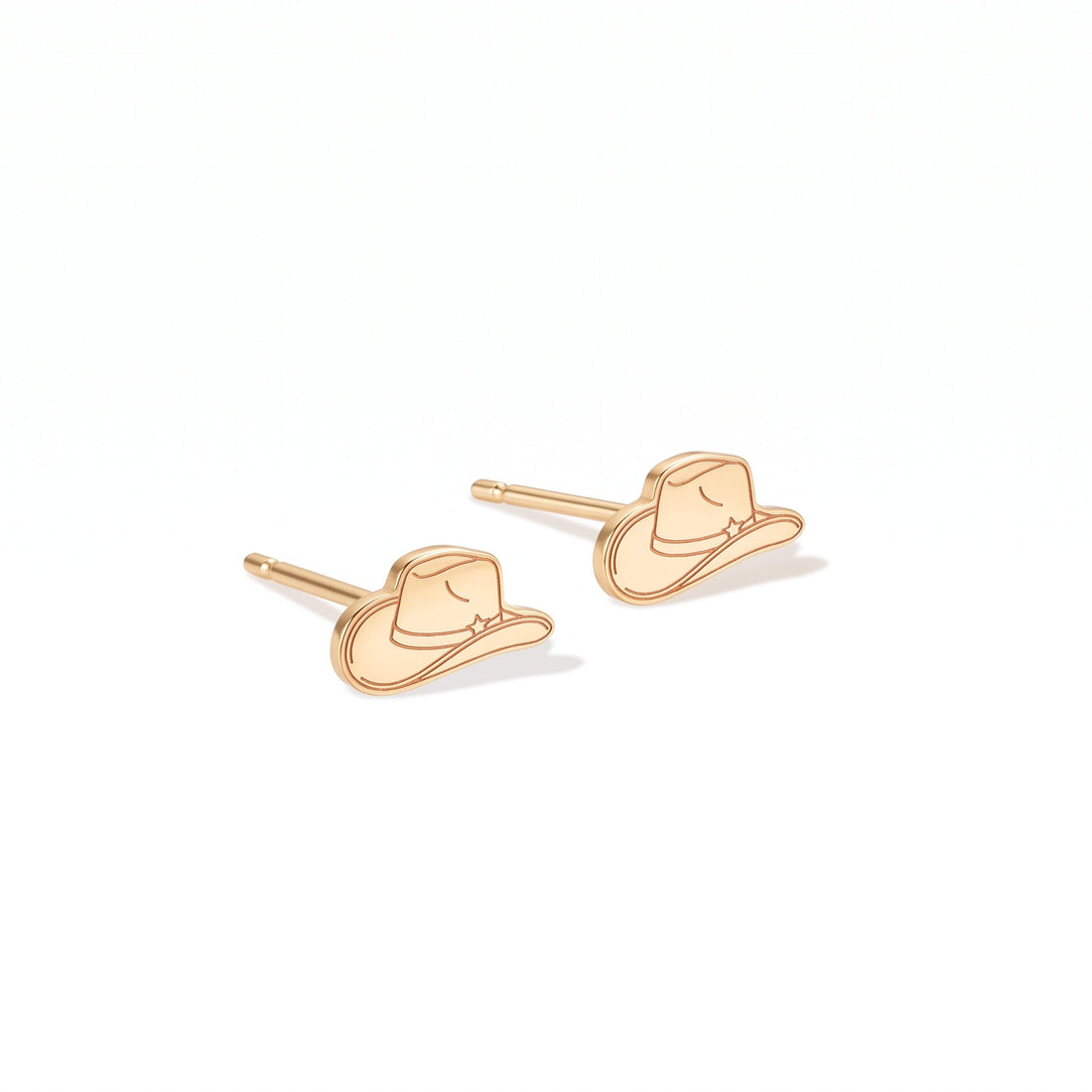 Cowboy Hat Western Stud Earrings