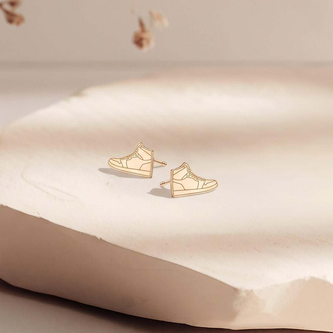 High Top Sneaker Stud Earrings