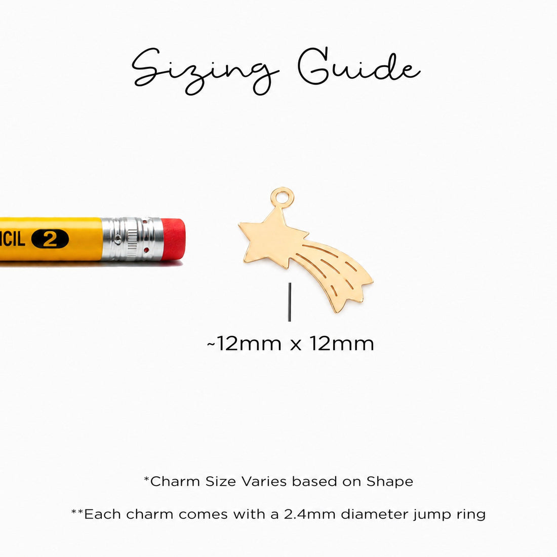 Shooting Star Charm Necklace