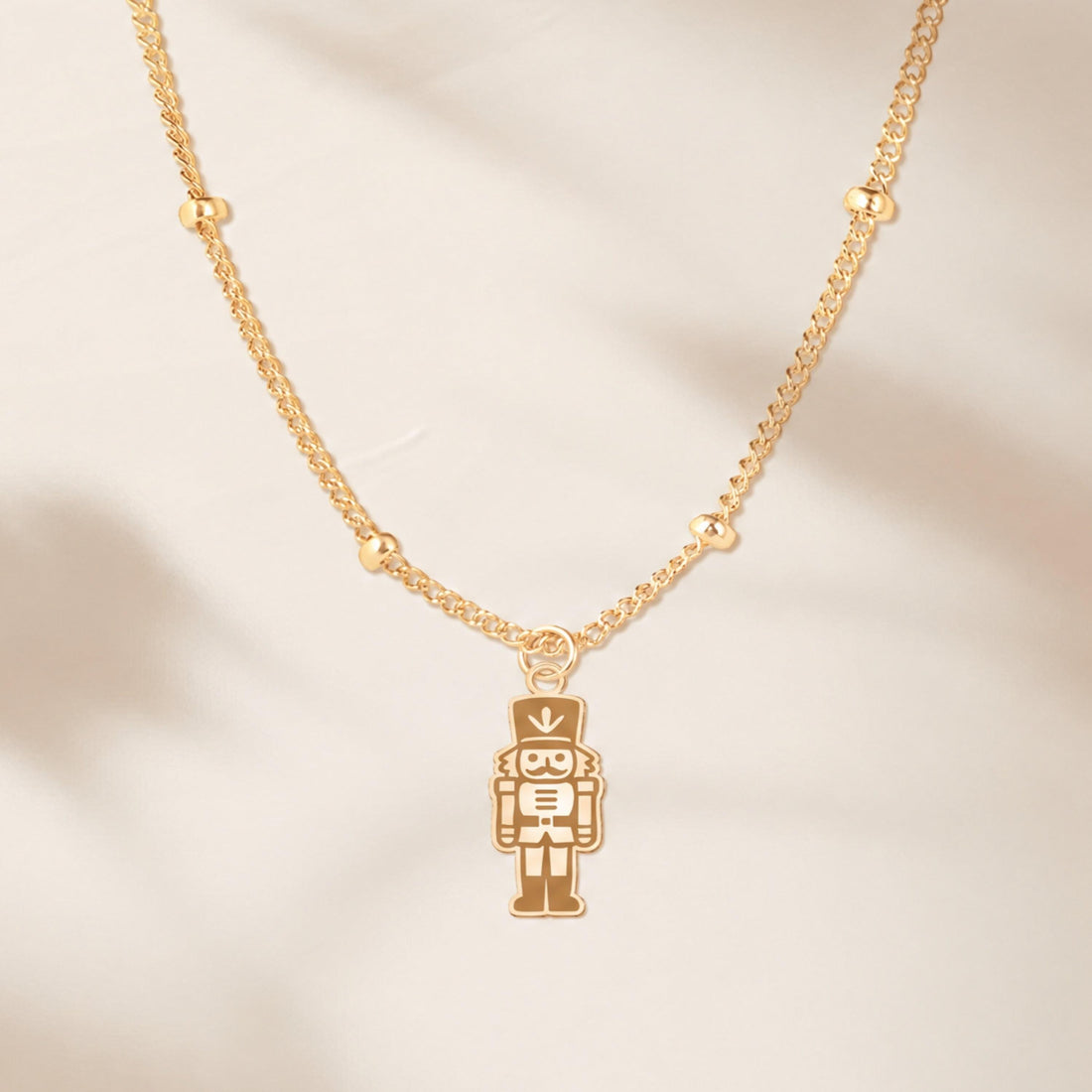 Nutcracker Soldier Beady Necklace