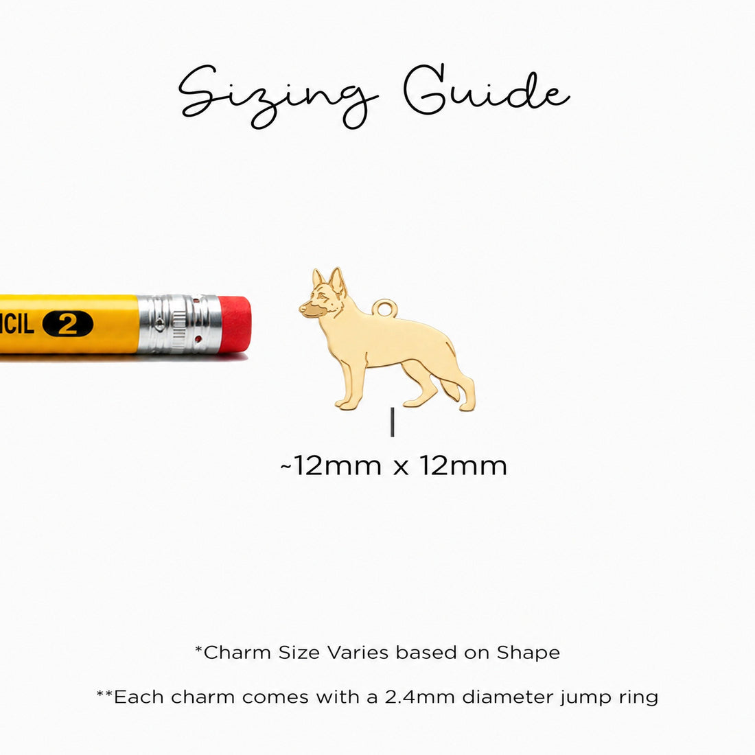 German Shepherd Beady Necklace