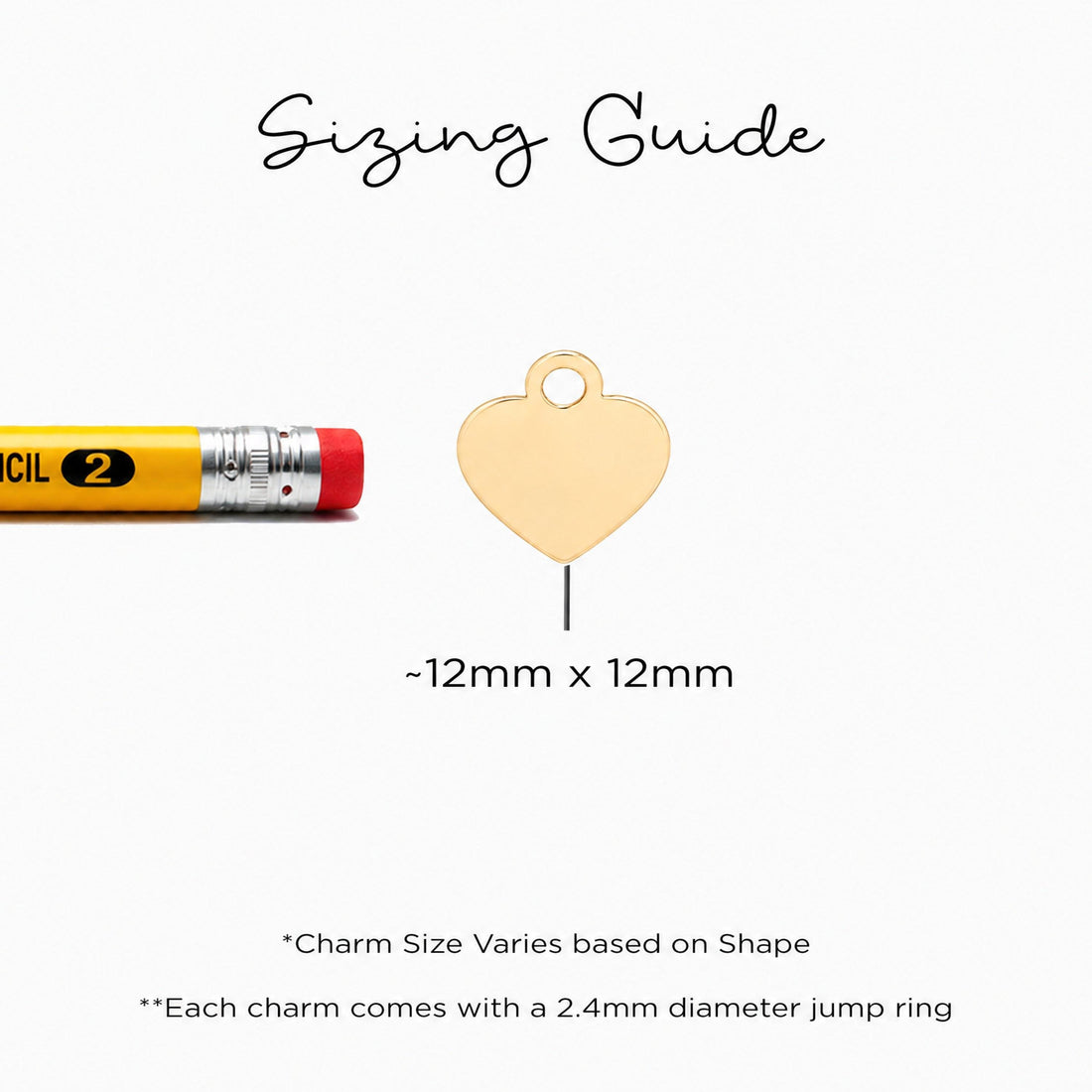 Heart Charm Beady Necklace