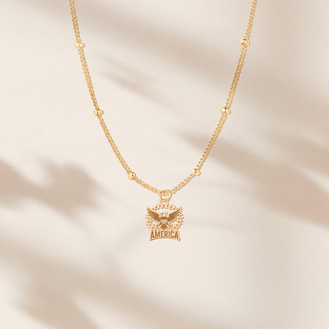 American Eagle Charm Necklace