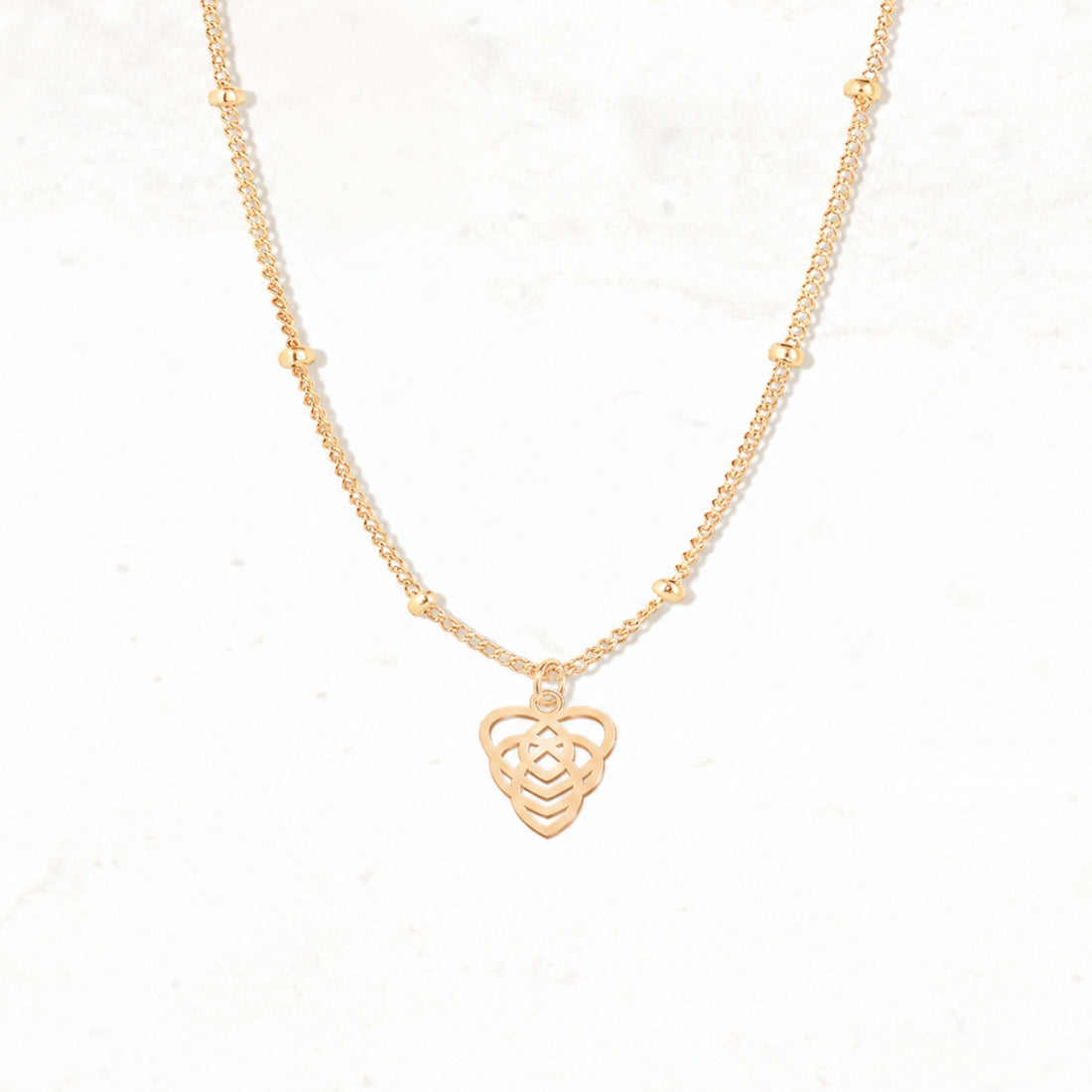 Bear Head Charm Necklace