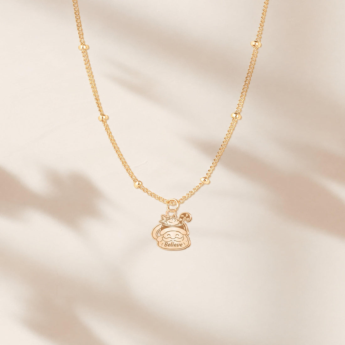 Santa Claus Beady Necklace