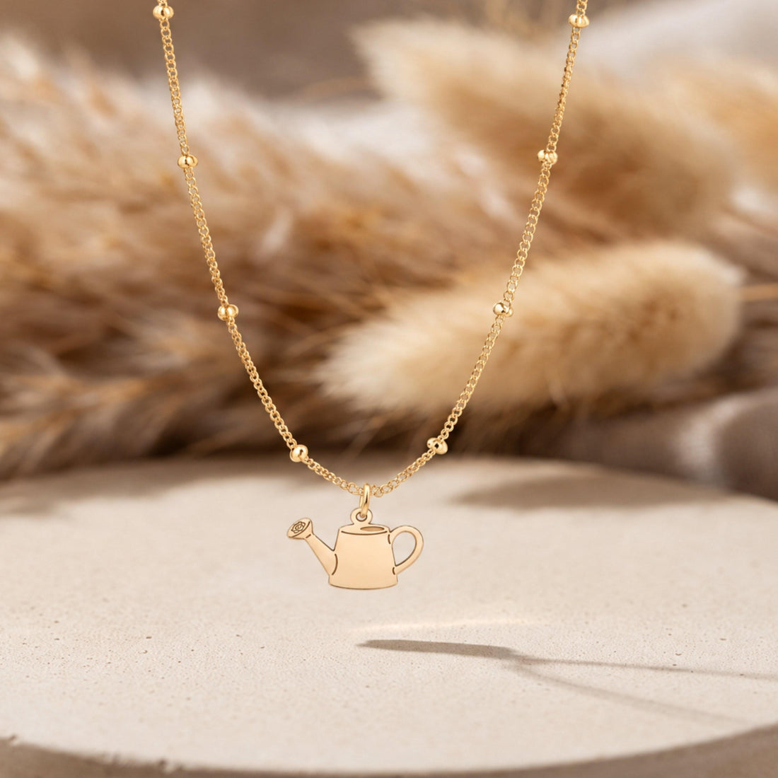 Watering Can Charm Necklace