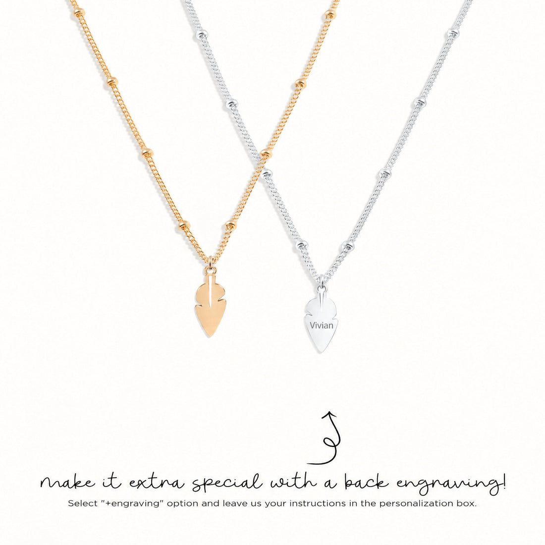 Flat Carrot Charm Necklace
