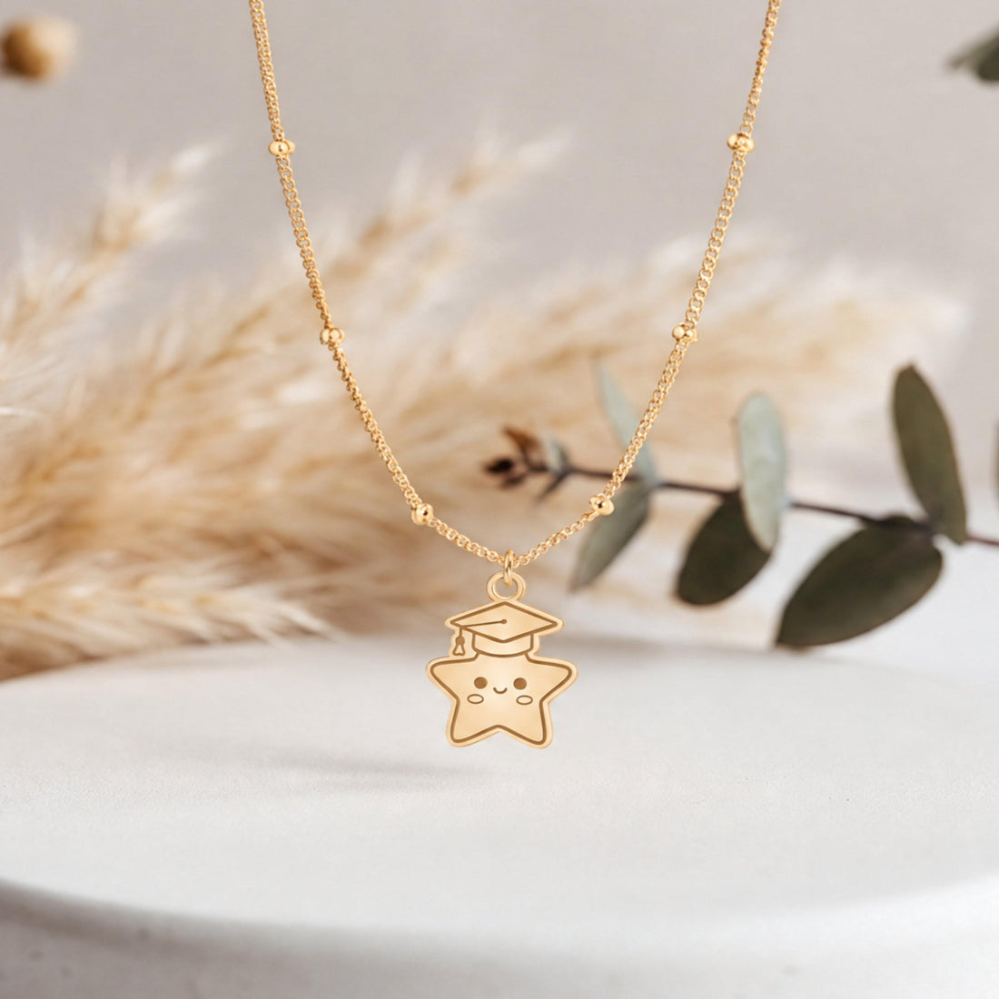 Graduation Star Charm Necklace