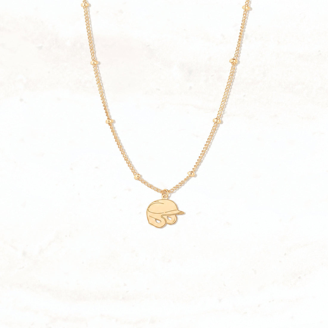 Baseball Cap Charm Necklace