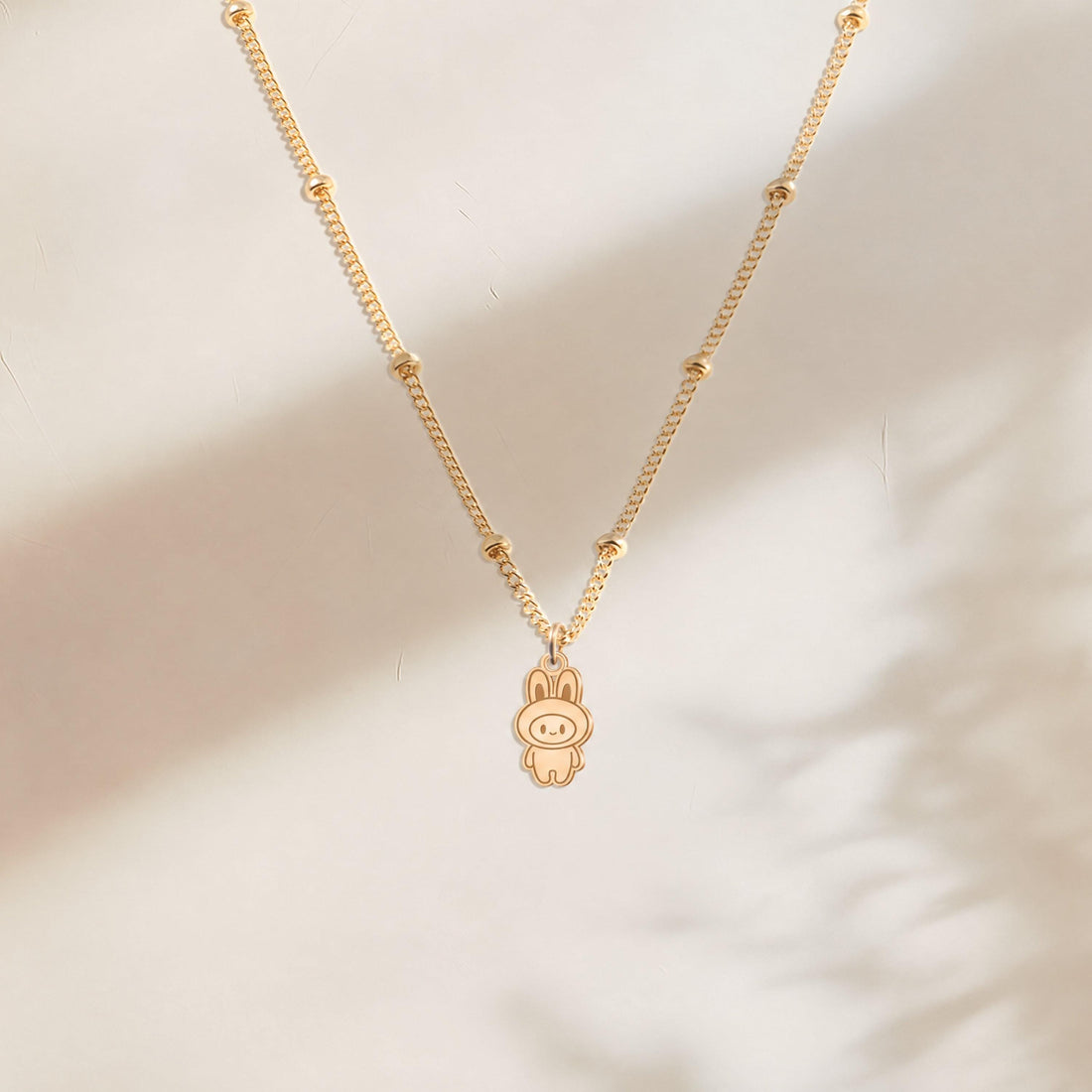 Bunny Rabbit Charm Necklace