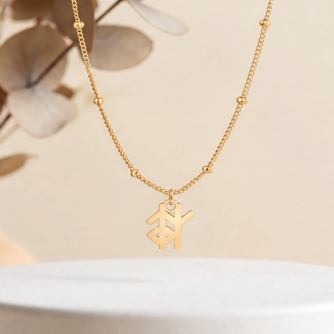 Viking Rune Charm Necklace