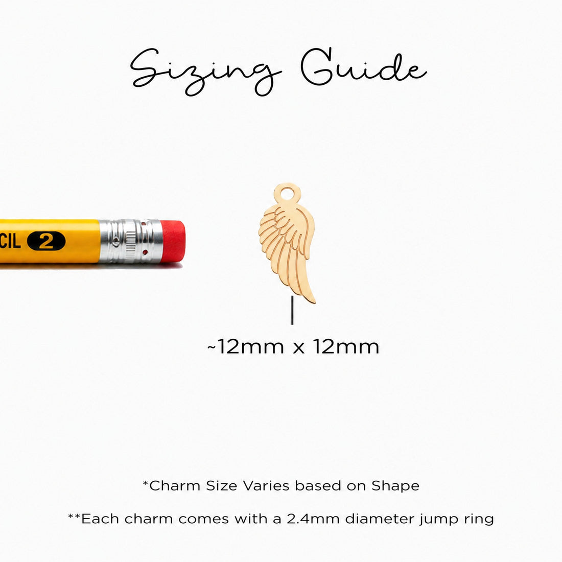 Angel Wing Charm Necklace