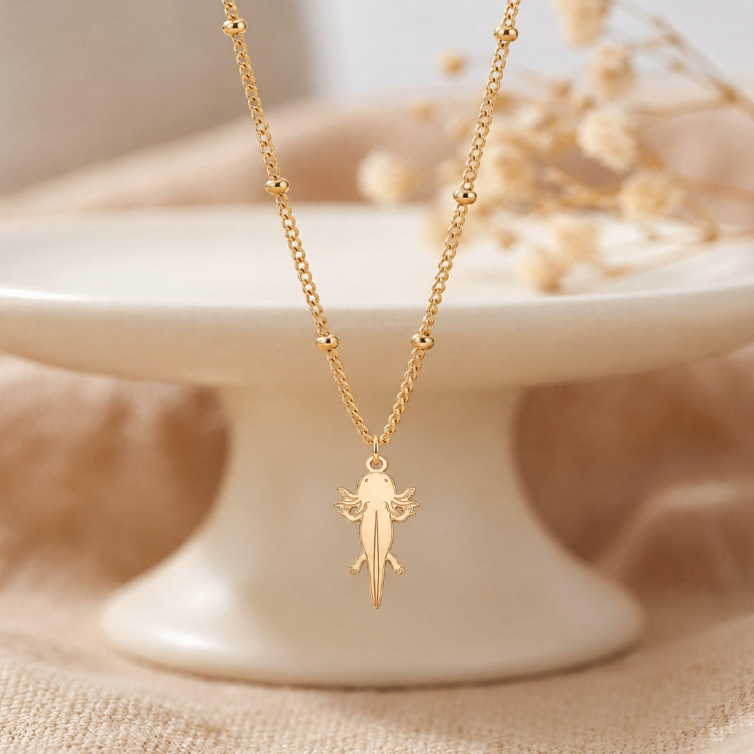 Zodiac Charm Beady Necklace