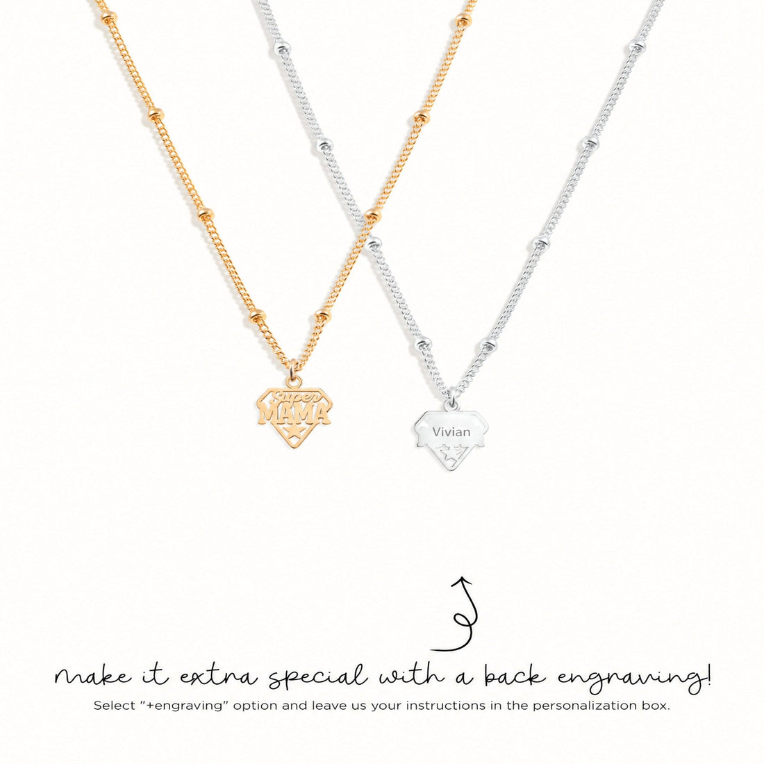 Super Mama Charm Necklace