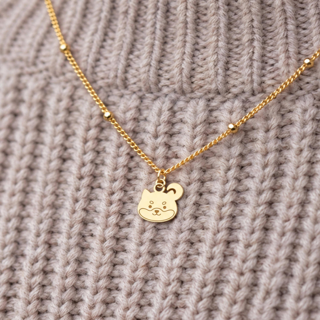 Shiba Inu Charm Necklace