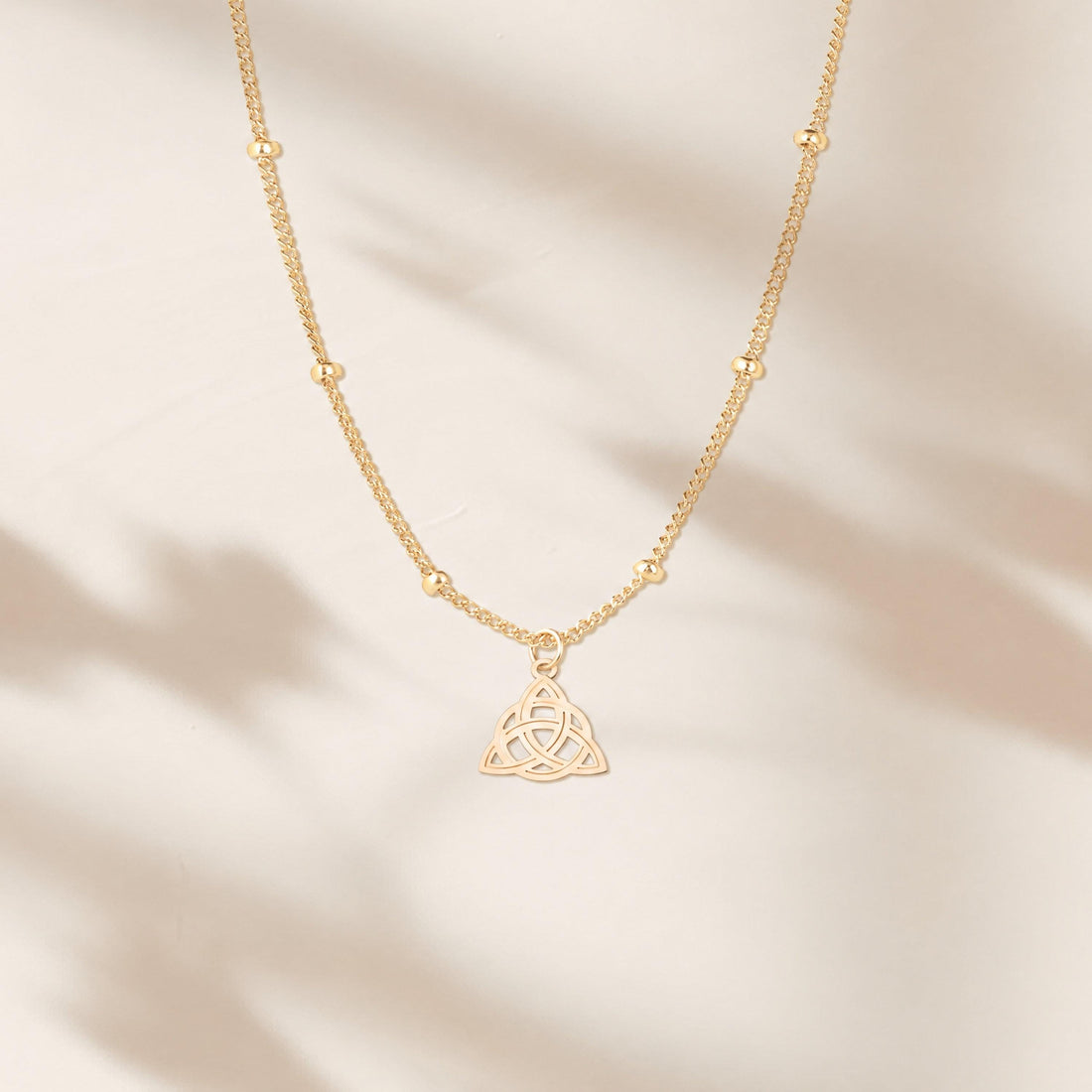 Celtic Knot Charm Necklace