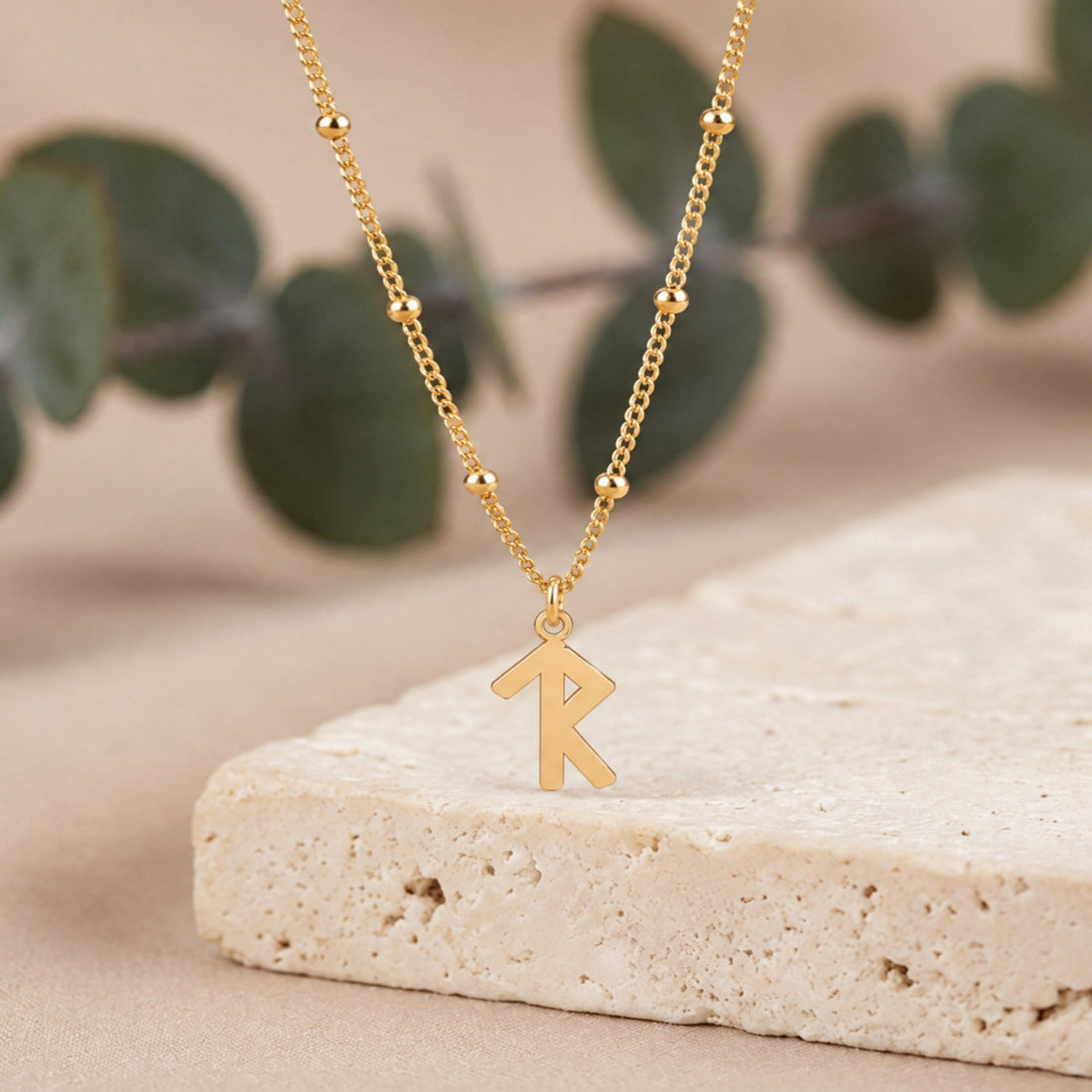 Norse Rune Charm Necklace