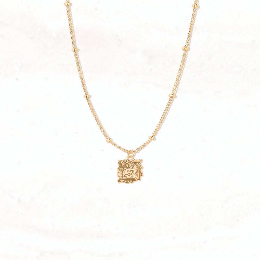 Chinese Dragon Charm Necklace