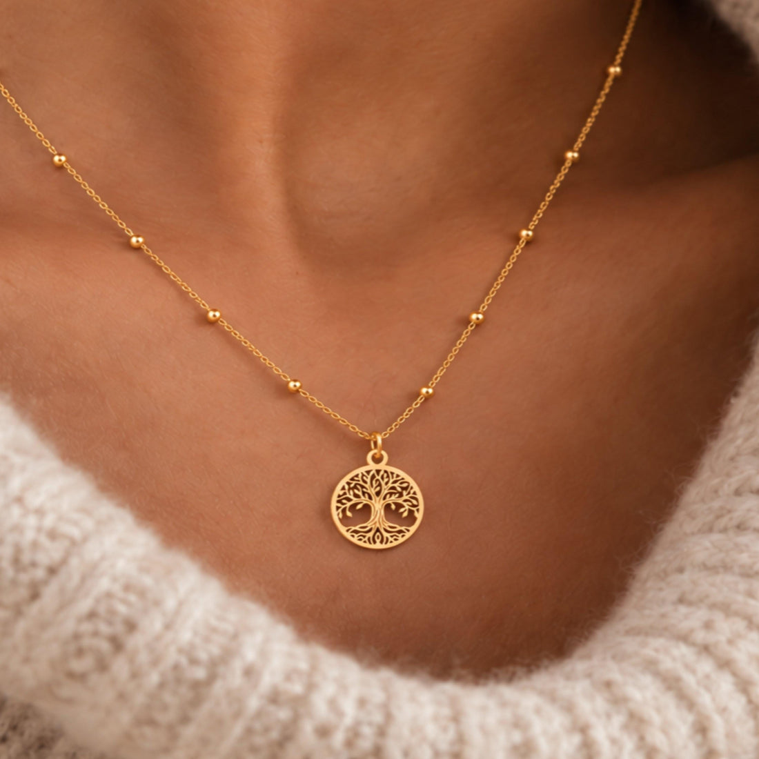 Tree of Life Charm Necklace