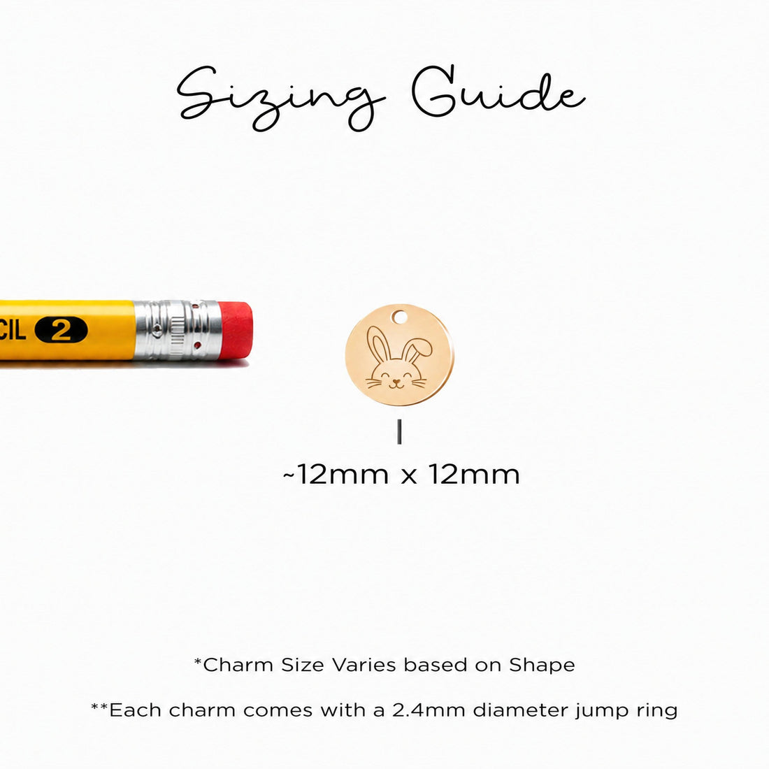 Bunny Face Charm Necklace