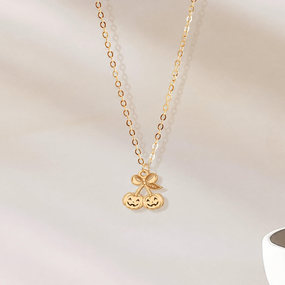 Jack O Lanterns Charm Necklace