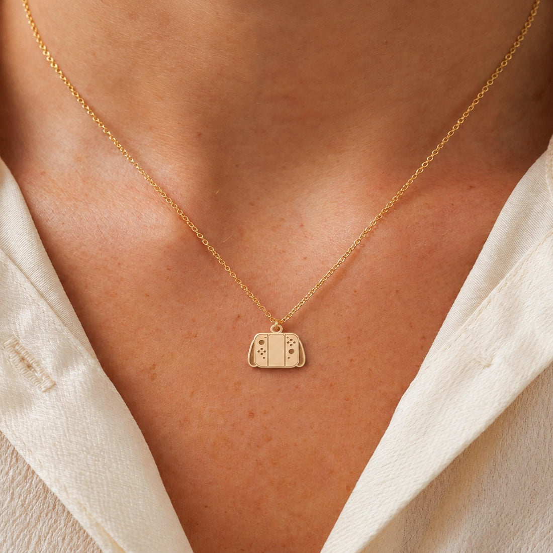 Game Controller Charm Necklace