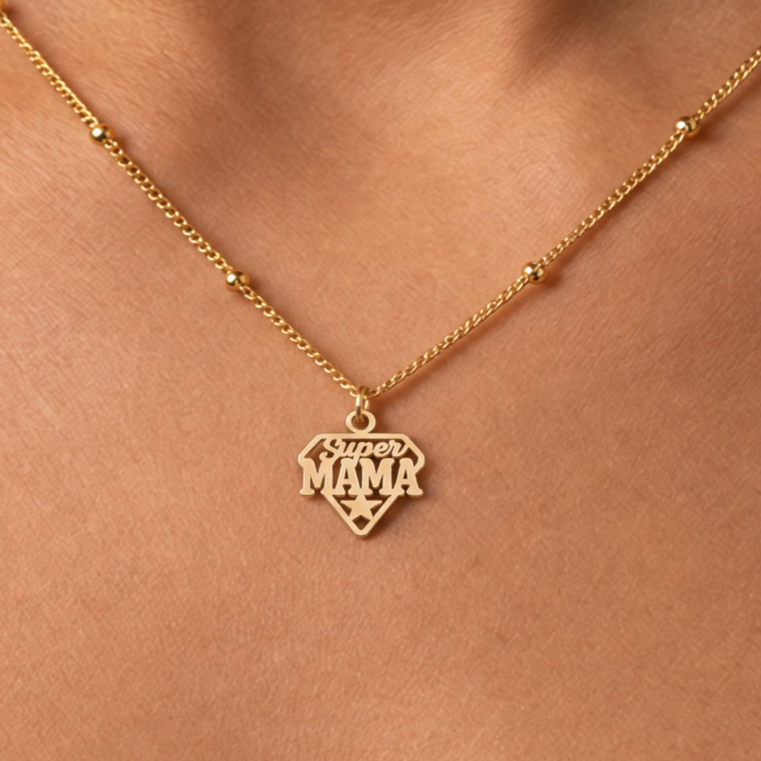 Super Mama Charm Necklace