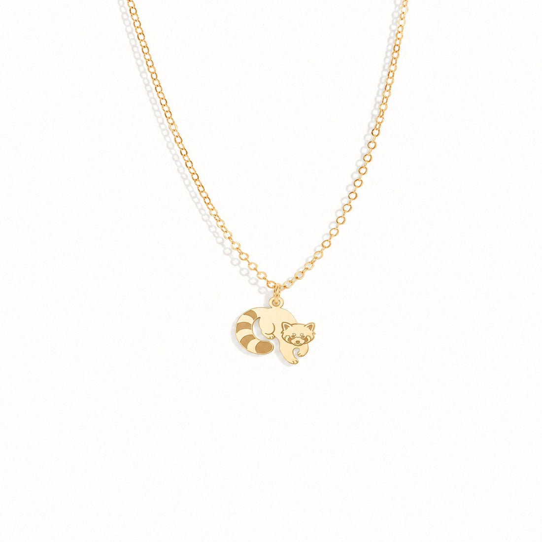 Red Panda Charm Necklace