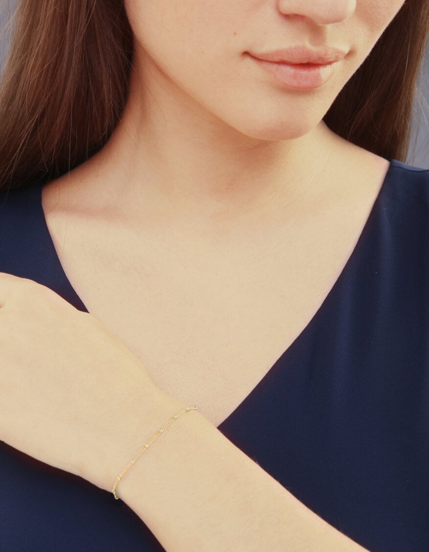 Minimal Charm Bracelet