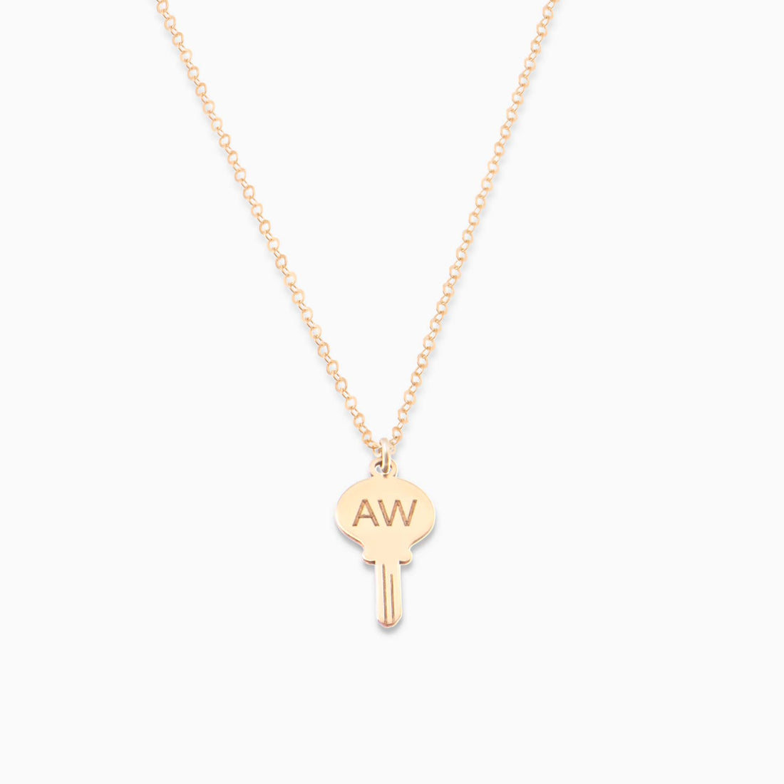 AW Key Pendant Necklace