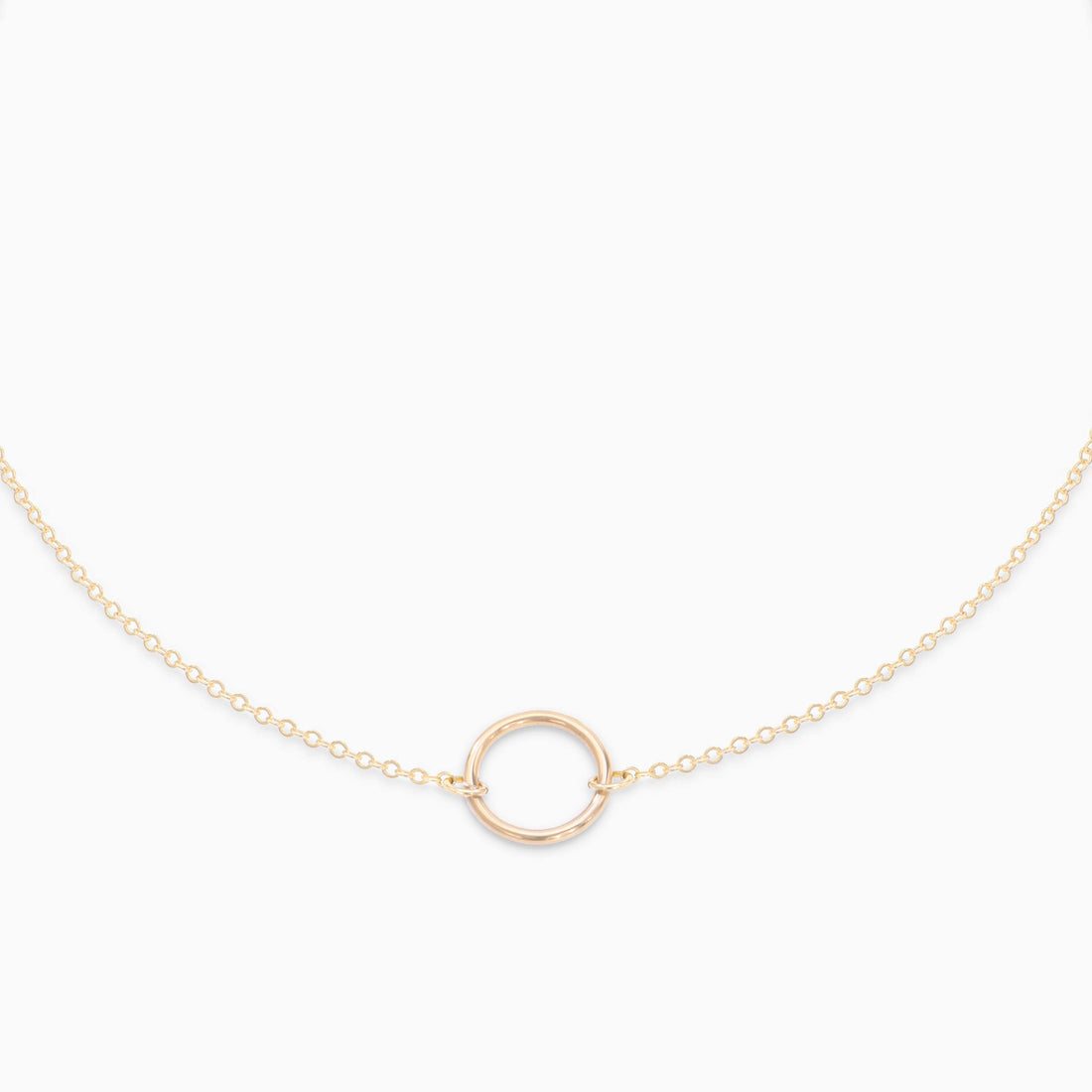 Circle Pendant Necklace