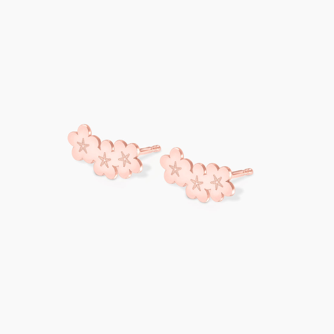 Cherry Blossom Stud Earrings