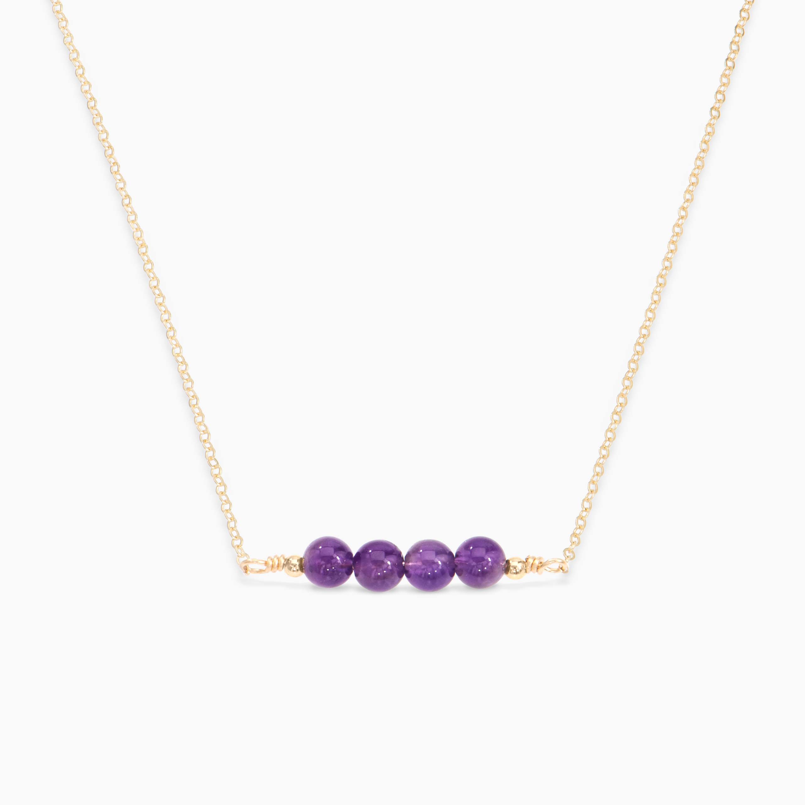Gemstone Bead Necklace