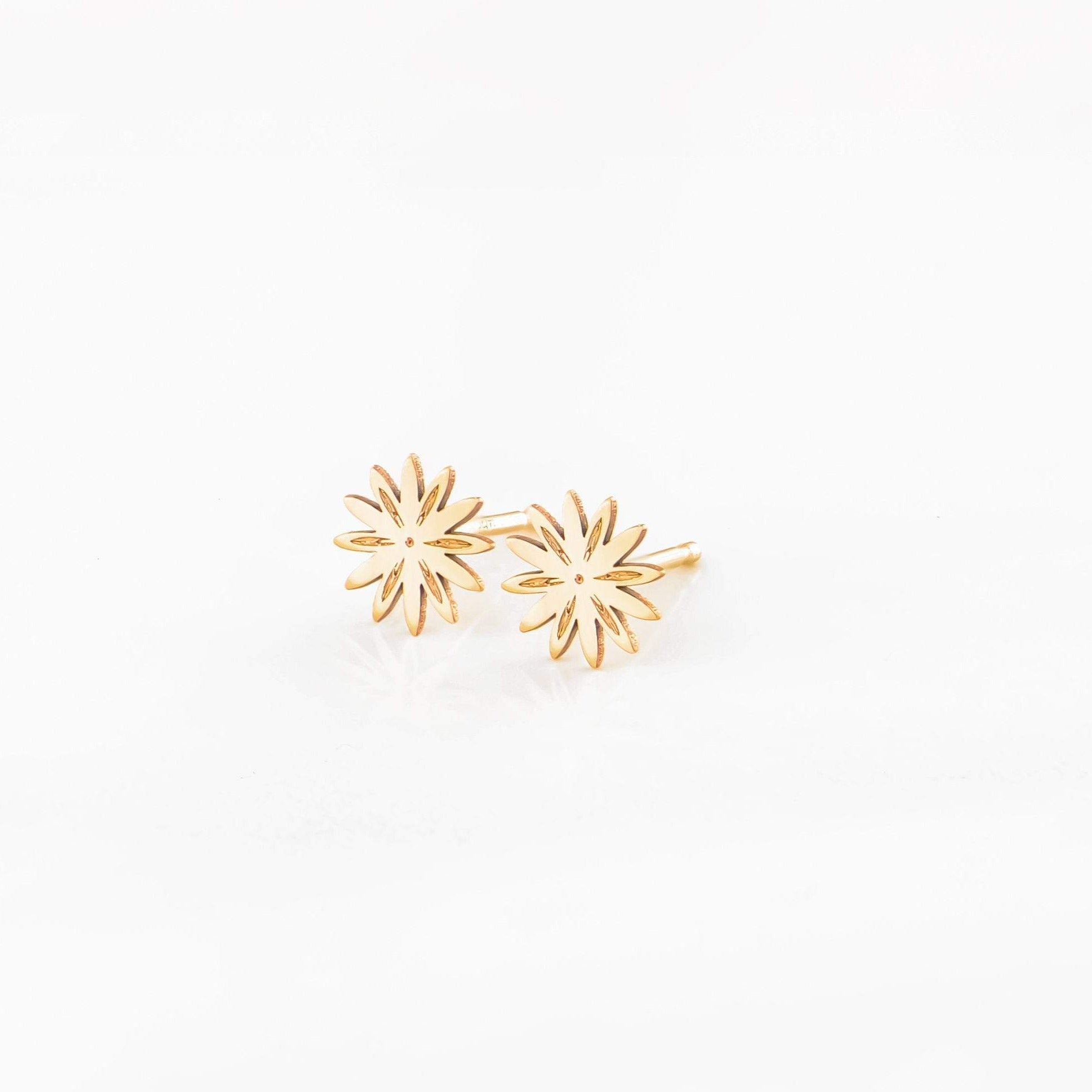 Flower Stud Earrings