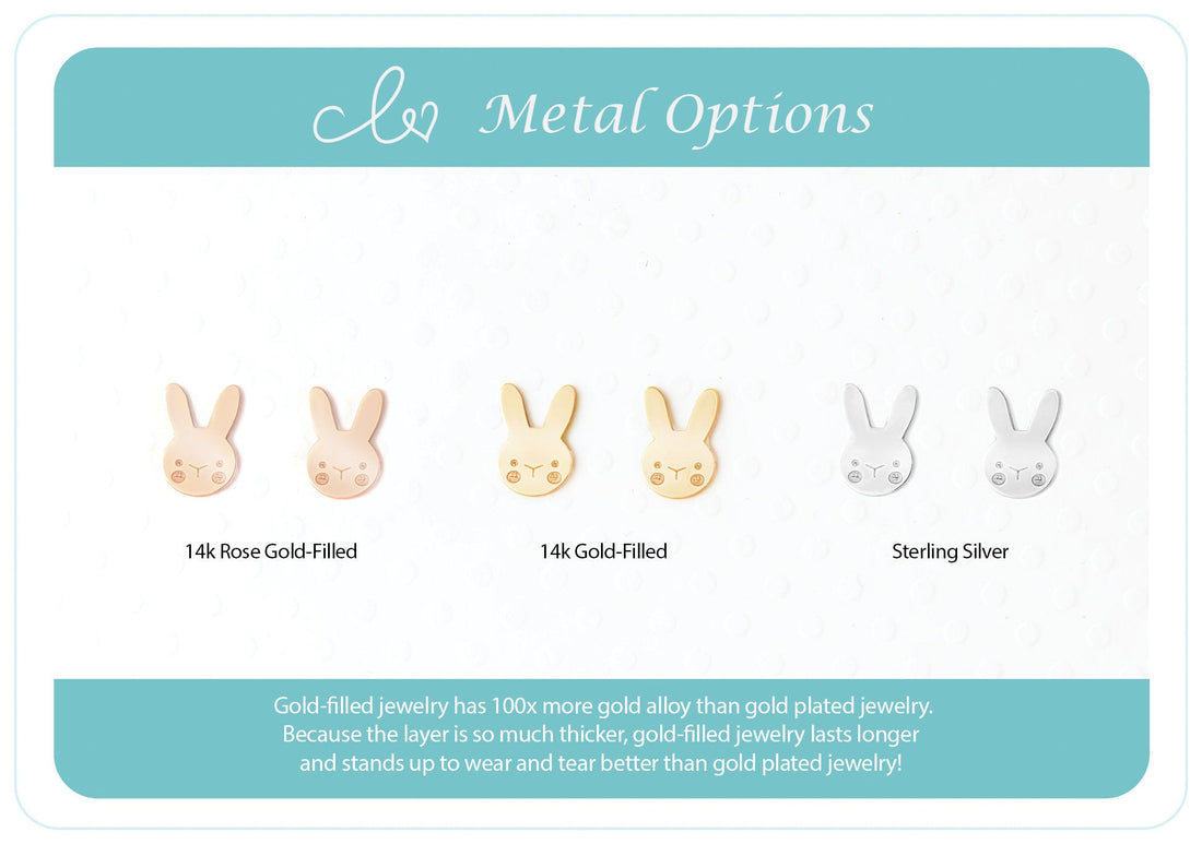 Bunny Charming Stud Earrings