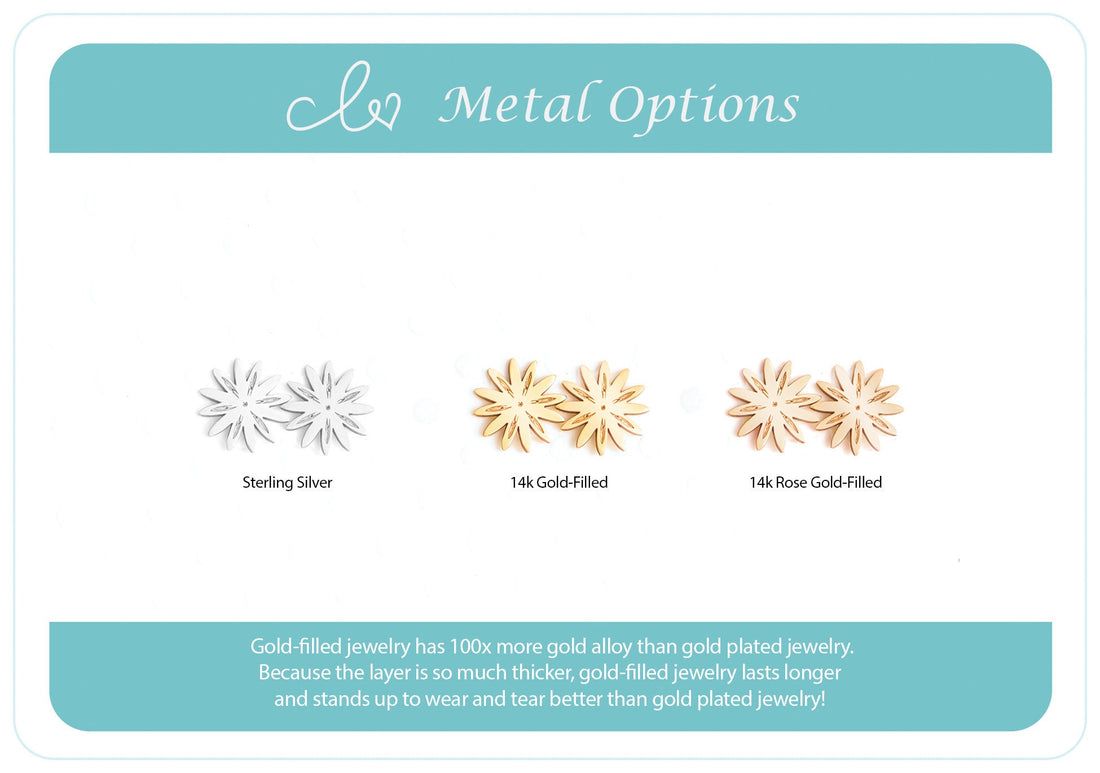 Flower Stud Earrings