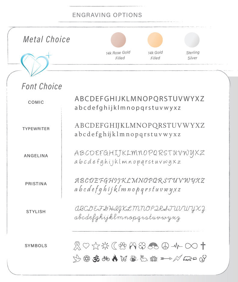 AW Key Pendant Necklace