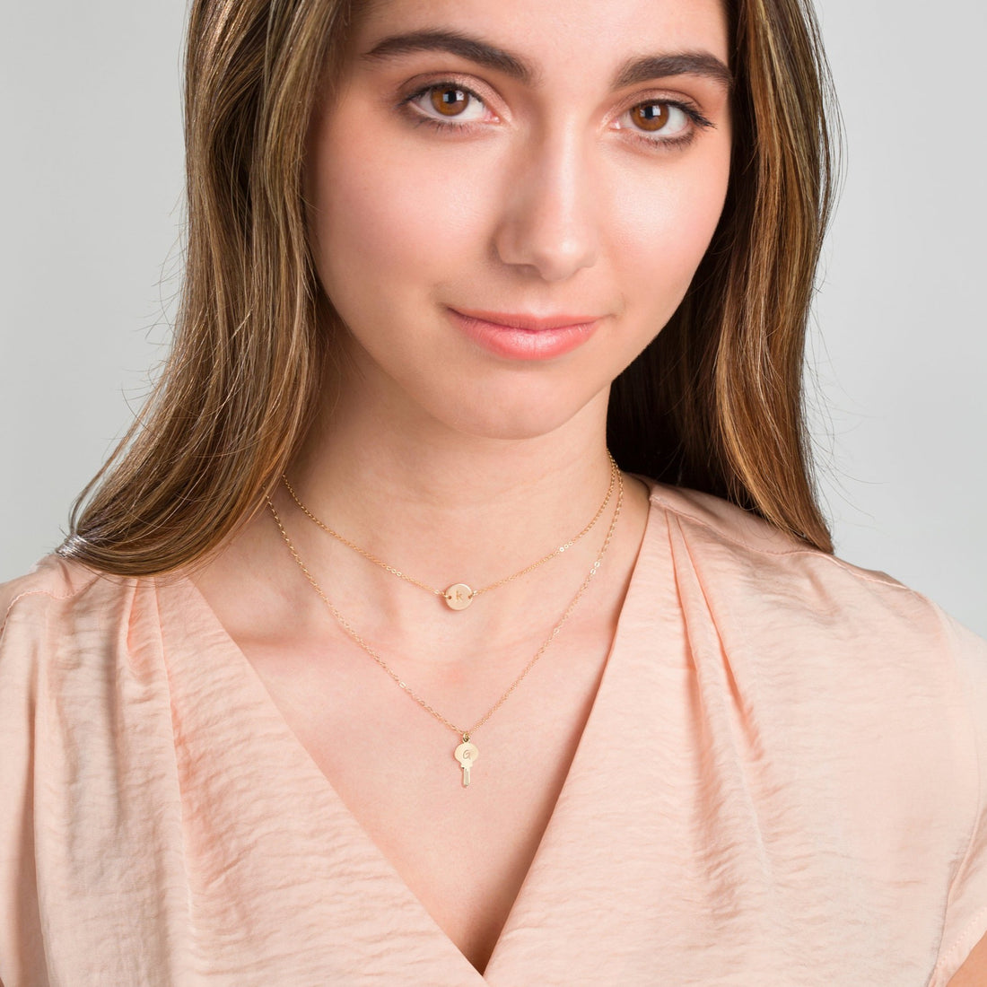 AW Key Pendant Necklace