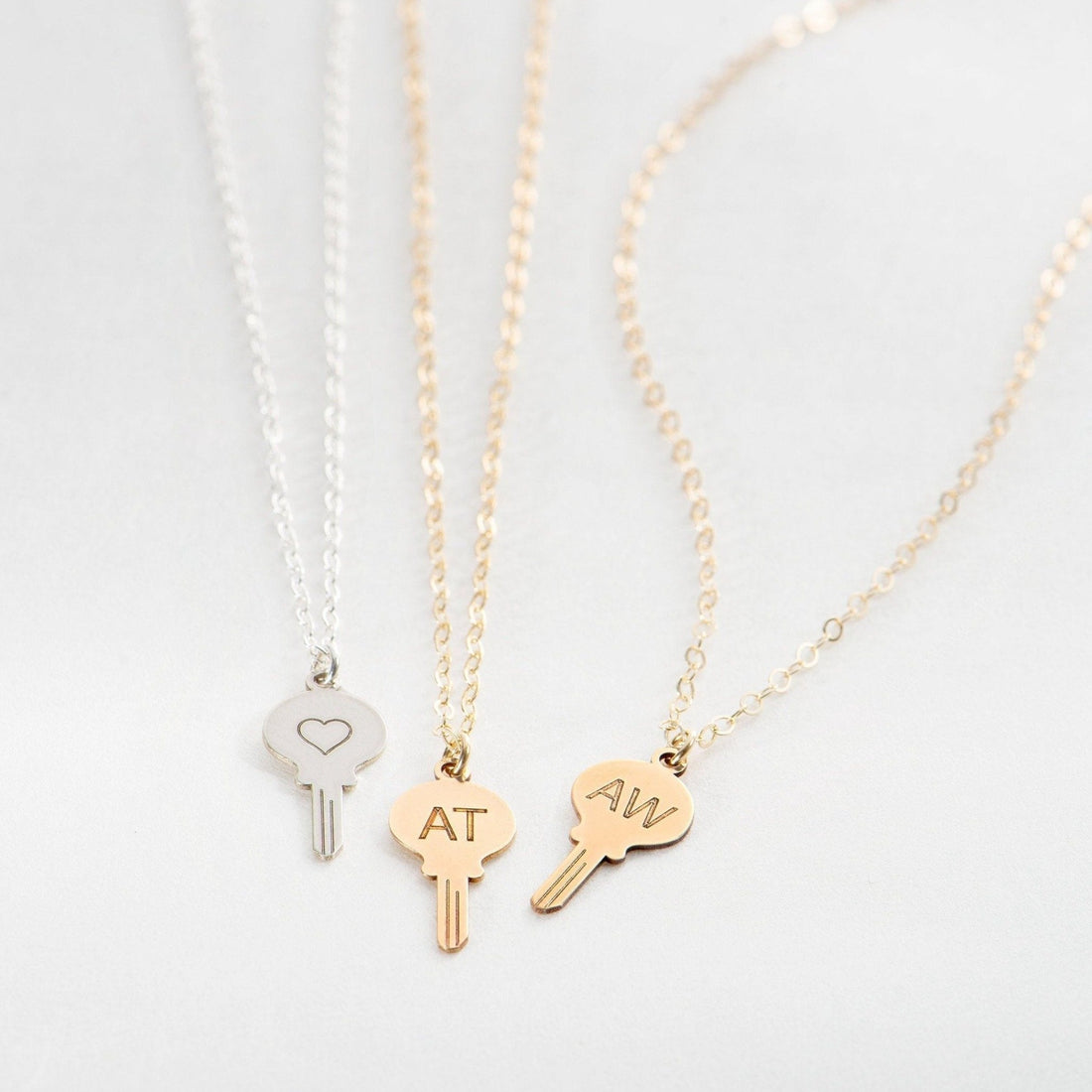 AW Key Pendant Necklace