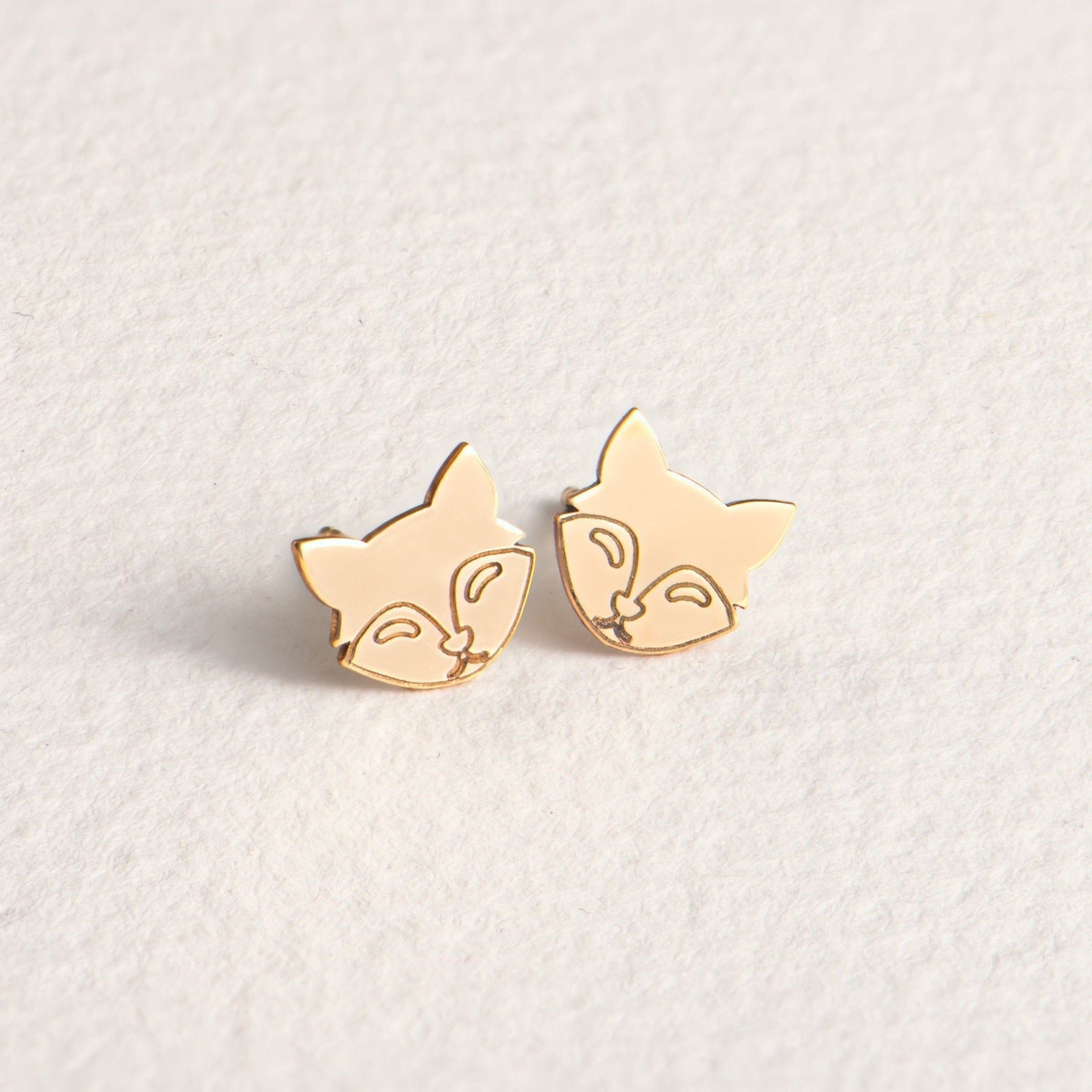 Fox Stud Earrings