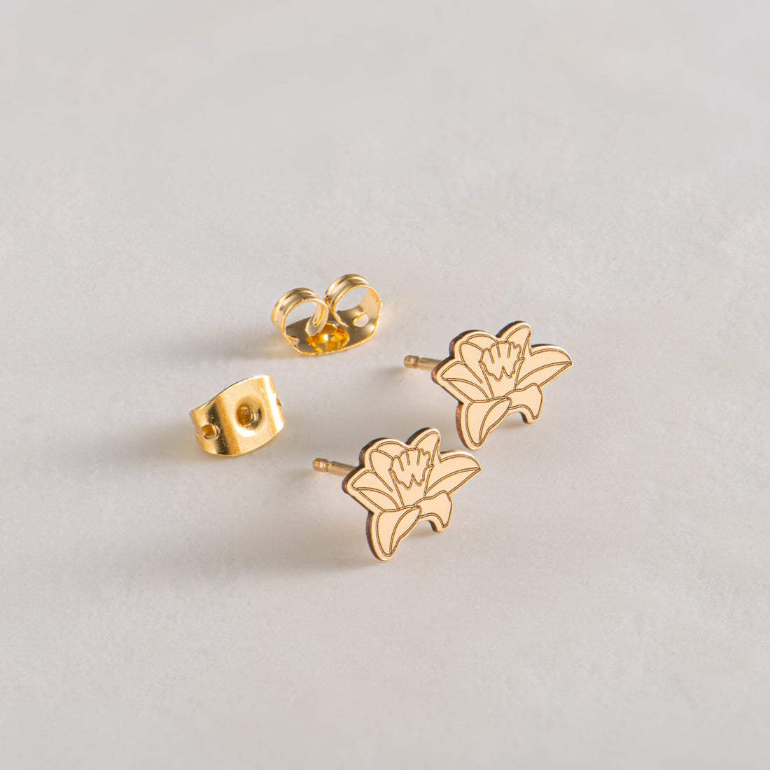 Birth Flower Earring
