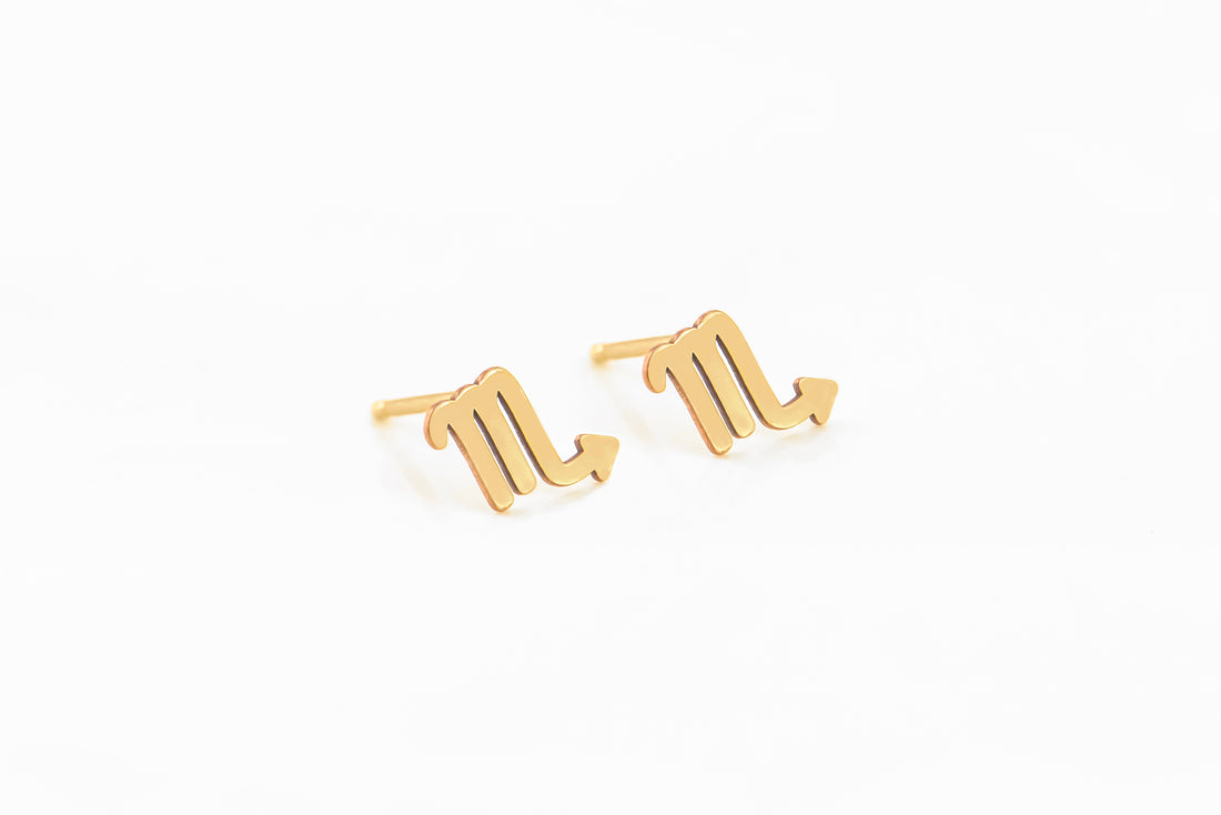 Libra Stud Earrings