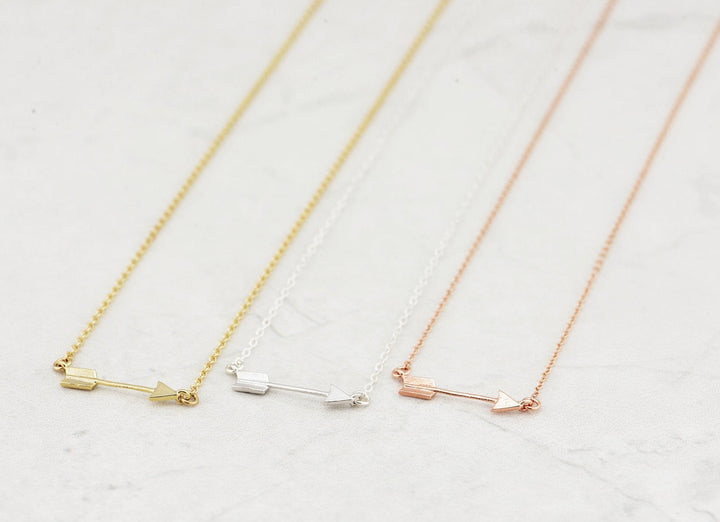 Tiny Arrow Necklace