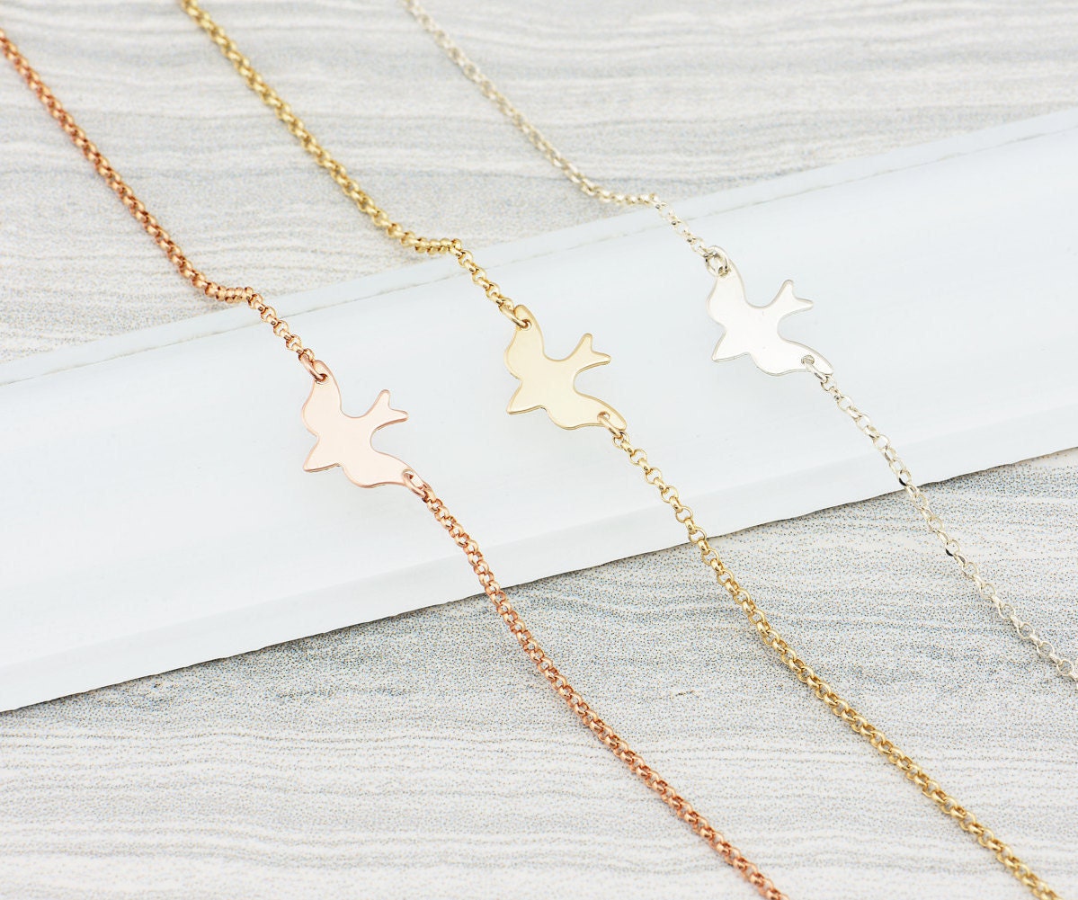 Bird Charm Bracelet